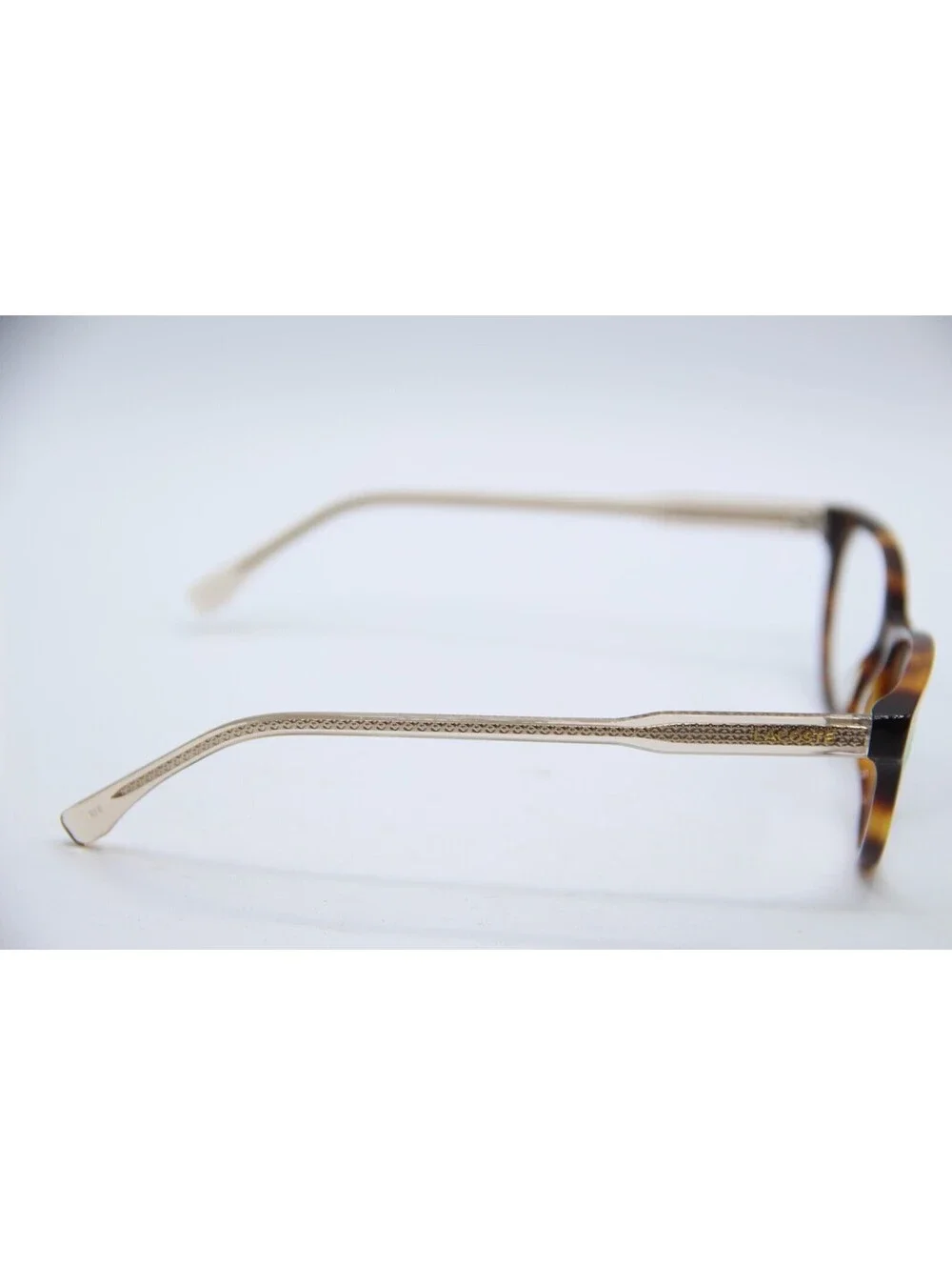 Lacoste L2850 214 Havana Clear Gold Authentic Eyeglasses